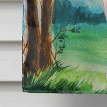 Load image into Gallery viewer, Under the Tree Brittany Spaniel Flag Canvas House Size CK2024CHF