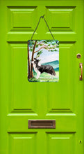 Load image into Gallery viewer, Under the Tree Border Collie Wall or Door Hanging Prints CK2025DS1216