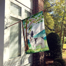 Load image into Gallery viewer, Under the Tree French Bulldog Flag Canvas House Size CK2026CHF