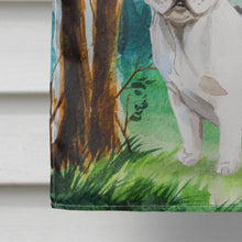 Load image into Gallery viewer, Under the Tree French Bulldog Flag Canvas House Size CK2026CHF