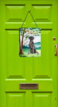 Load image into Gallery viewer, Under the Tree Black Labrador Wall or Door Hanging Prints CK2027DS1216