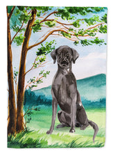 Load image into Gallery viewer, Under the Tree Black Labrador Garden Flag - Outdoor Decorative Yard Flag CK2027GF