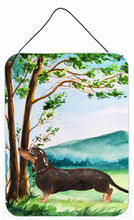 Load image into Gallery viewer, Under the Tree Dachshund Wall or Door Hanging Prints CK2028DS1216