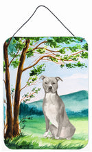 Load image into Gallery viewer, Under the Tree Staffordshire Bull Terrier Wall or Door Hanging Prints CK2032DS1216
