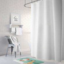 Load image into Gallery viewer, Cropped Fawn Great Dane Snowman Christmas Machine Washable Memory Foam Mat CK2041RUG