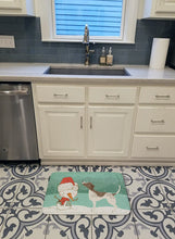 Load image into Gallery viewer, German Shorthair Snowman Christmas Machine Washable Memory Foam Mat CK2045RUG