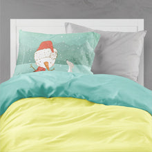 Load image into Gallery viewer, Italian Greyhound Snowman Christmas  Standard Pillowcase – Artistic Decorative Front, White Back CK2089PILLOWCASE