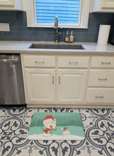 Load image into Gallery viewer, Jack Russell Terrier Snowman Christmas Machine Washable Memory Foam Mat CK2090RUG