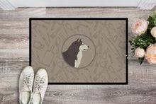 Load image into Gallery viewer, Alaskan Malamute In the Kitchen Doormat - 24x36 Decorative Floor Mat – Indoor/Outdoor Rug with Artistic Flair CK2160JMAT