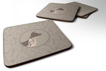 Load image into Gallery viewer, American Hairless Terrier In the Kitchen Foam Coaster  CK2161FC