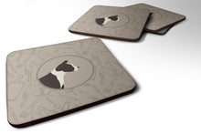 Load image into Gallery viewer, American Staffordshire Terrier In the Kitchen Foam Coaster  CK2162FC