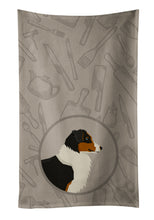 Load image into Gallery viewer, Australian Shepherd In the Kitchen Kitchen Towel – Artistic Dish Towel for Everyday Use CK2163KTWL
