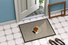 Load image into Gallery viewer, Basset Hound In the Kitchen Doormat - 24x36 Decorative Floor Mat – Indoor/Outdoor Rug with Artistic Flair CK2165JMAT