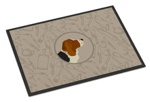 Load image into Gallery viewer, Basset Hound In the Kitchen Doormat - 24x36 Decorative Floor Mat – Indoor/Outdoor Rug with Artistic Flair CK2165JMAT