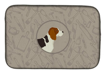 Load image into Gallery viewer, Beagle In the Kitchen Dish Drying Mat – Absorbent, Artistic Kitchen Essentials CK2166DDM