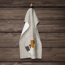 Load image into Gallery viewer, Beagle In the Kitchen Kitchen Towel – Artistic Dish Towel for Everyday Use CK2166KTWL