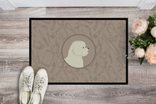 Load image into Gallery viewer, Bichon Frise In the Kitchen Doormat - 24x36 Decorative Floor Mat – Indoor/Outdoor Rug with Artistic Flair CK2168JMAT