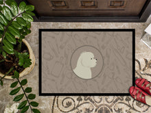 Load image into Gallery viewer, Bichon Frise In the Kitchen Doormat - 24x36 Decorative Floor Mat – Indoor/Outdoor Rug with Artistic Flair CK2168JMAT
