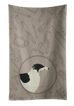 Load image into Gallery viewer, Borzoi In the Kitchen Kitchen Towel – Artistic Dish Towel for Everyday Use CK2171KTWL