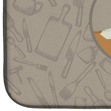 Load image into Gallery viewer, Chihuahua In the Kitchen Dish Drying Mat – Absorbent, Artistic Kitchen Essentials CK2177DDM