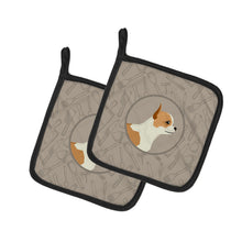 Load image into Gallery viewer, Chihuahua In the Kitchen Pot Holders - Set of 2 - Heat-Resistant Kitchen Essentials CK2177PTHD