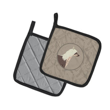 Load image into Gallery viewer, Chinese Crested In the Kitchen Pot Holders - Set of 2 - Heat-Resistant Kitchen Essentials CK2178PTHD