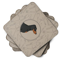 Load image into Gallery viewer, Dachshund In the Kitchen Foam Coaster  CK2180FC