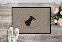 Load image into Gallery viewer, Dachshund In the Kitchen Doormat - 24x36 Decorative Floor Mat – Indoor/Outdoor Rug with Artistic Flair CK2180JMAT