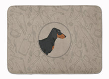 Load image into Gallery viewer, Dachshund In the Kitchen Machine Washable Memory Foam Mat CK2180RUG