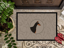 Load image into Gallery viewer, Doberman Pinscher In the Kitchen Doormat - 18x27 Decorative Floor Mat – Indoor/Outdoor Rug with Artistic Flair CK2182MAT
