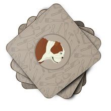 Load image into Gallery viewer, English Bulldog In the Kitchen Foam Coaster  CK2183FC