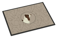 Load image into Gallery viewer, English Springer Spaniel In the Kitchen Doormat - 24x36 Decorative Floor Mat – Indoor/Outdoor Rug with Artistic Flair CK2184JMAT