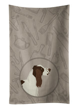 Load image into Gallery viewer, English Springer Spaniel In the Kitchen Kitchen Towel – Artistic Dish Towel for Everyday Use CK2184KTWL