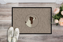 Load image into Gallery viewer, English Springer Spaniel In the Kitchen Doormat - 18x27 Decorative Floor Mat – Indoor/Outdoor Rug with Artistic Flair CK2184MAT