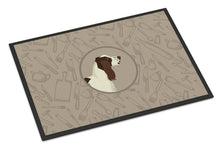 Load image into Gallery viewer, English Springer Spaniel In the Kitchen Doormat - 18x27 Decorative Floor Mat – Indoor/Outdoor Rug with Artistic Flair CK2184MAT