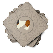 Load image into Gallery viewer, Fox Terrier In the Kitchen Foam Coaster  CK2185FC