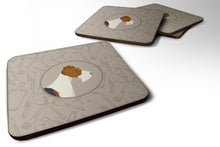 Load image into Gallery viewer, Fox Terrier In the Kitchen Foam Coaster  CK2185FC