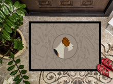 Load image into Gallery viewer, Fox Terrier In the Kitchen Doormat - 18x27 Decorative Floor Mat – Indoor/Outdoor Rug with Artistic Flair CK2185MAT