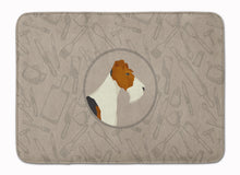 Load image into Gallery viewer, Fox Terrier In the Kitchen Machine Washable Memory Foam Mat CK2185RUG