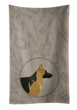 Load image into Gallery viewer, German Shepherd In the Kitchen Kitchen Towel – Artistic Dish Towel for Everyday Use CK2187KTWL