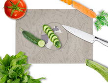 Load image into Gallery viewer, Greyhound In the Kitchen Glass Cutting Boards – Durable, Decorative Kitchen Art Large CK2190LCB
