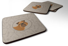 Load image into Gallery viewer, Brussels Griffon In the Kitchen Foam Coaster  CK2191FC