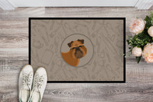 Load image into Gallery viewer, Brussels Griffon In the Kitchen Doormat - 18x27 Decorative Floor Mat – Indoor/Outdoor Rug with Artistic Flair CK2191MAT