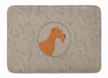 Load image into Gallery viewer, Irish Terrier In the Kitchen Machine Washable Memory Foam Mat CK2193RUG