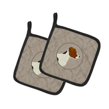 Load image into Gallery viewer, Jack Russell Terrier In the Kitchen Pot Holders - Set of 2 - Heat-Resistant Kitchen Essentials CK2194PTHD