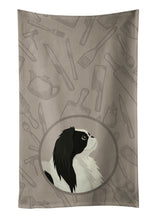 Load image into Gallery viewer, Japanese Chin In the Kitchen Kitchen Towel – Artistic Dish Towel for Everyday Use CK2195KTWL