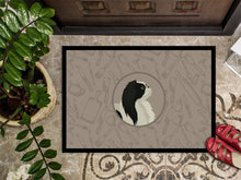 Load image into Gallery viewer, Japanese Chin In the Kitchen Doormat - 18x27 Decorative Floor Mat – Indoor/Outdoor Rug with Artistic Flair CK2195MAT