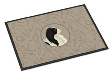 Load image into Gallery viewer, Japanese Chin In the Kitchen Doormat - 18x27 Decorative Floor Mat – Indoor/Outdoor Rug with Artistic Flair CK2195MAT