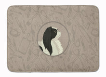 Load image into Gallery viewer, Japanese Chin In the Kitchen Machine Washable Memory Foam Mat CK2195RUG