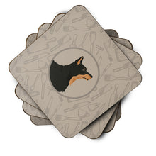 Load image into Gallery viewer, Lancashire Terrier In the Kitchen Foam Coaster  CK2197FC